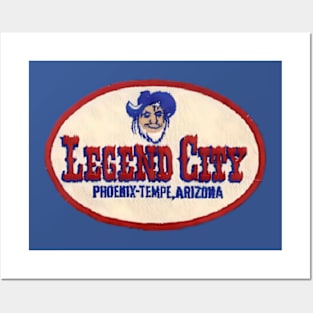 Legend City Amusement Park Phoenix - Tempe Arizona - Employee Patch Posters and Art